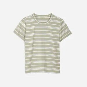 Madewell The Perfect Crewneck Tee in Allday Jersey